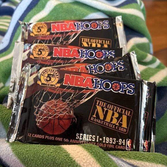 NBA Hoops Series 1 1993-94 Collectible Packs 6 - Picture 1 of 4